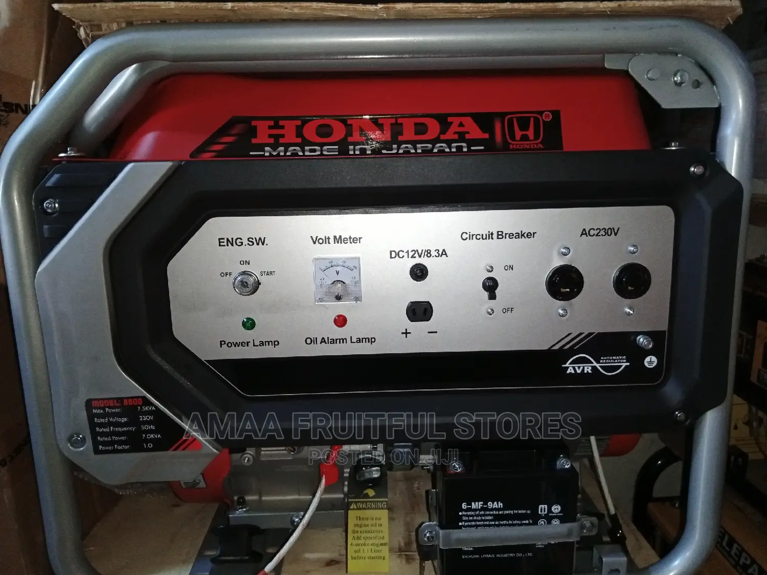 Honda Gasoline Generator