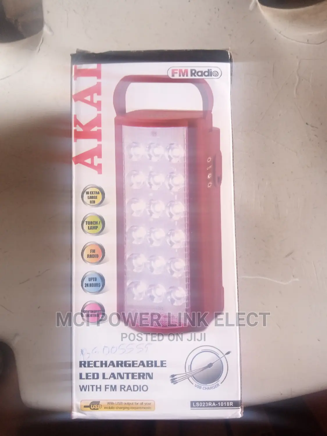 Akai Rechargeable Led Lantern