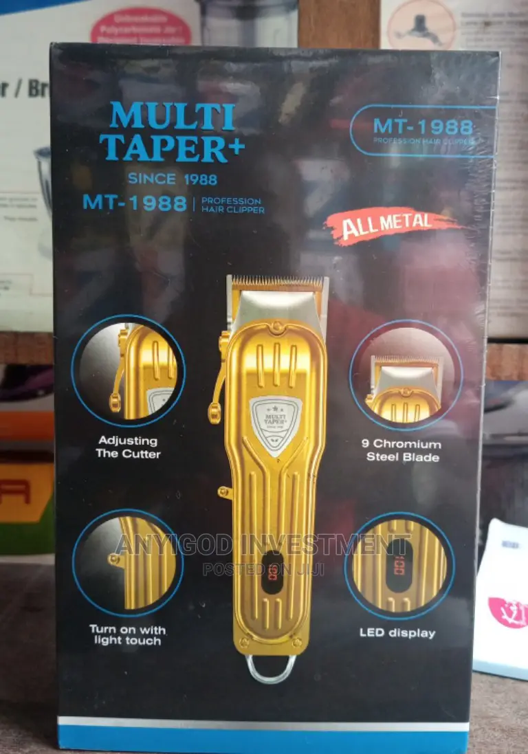 Multi Taper+ All Metal Rechargeable Clipper