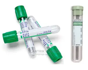Blood Sample Tube With Lithium Heparin 13 X 75mm - 3-5ml