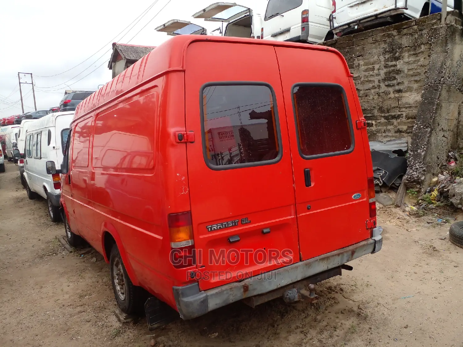 Ford Transit 2007 Red