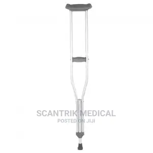 Walking Crutches (Aluminum)–Adjustable Support