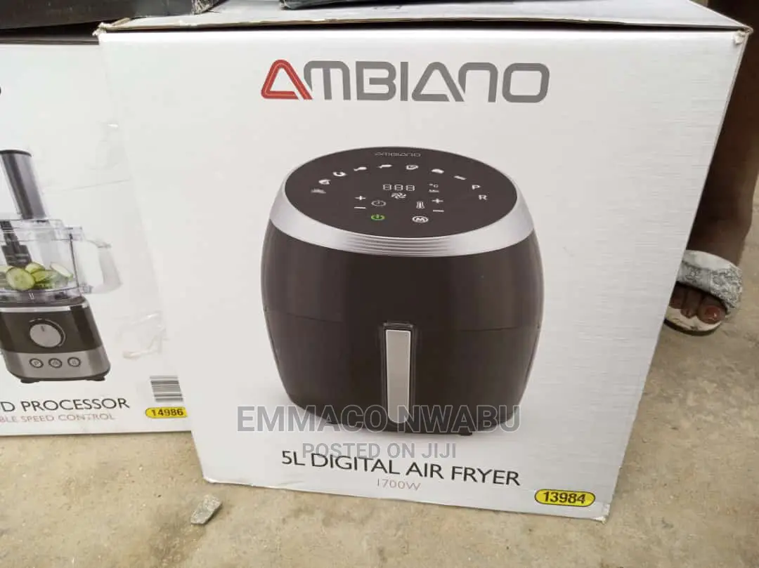 Ambiano Digital 5litres Capacity Airfryer.
