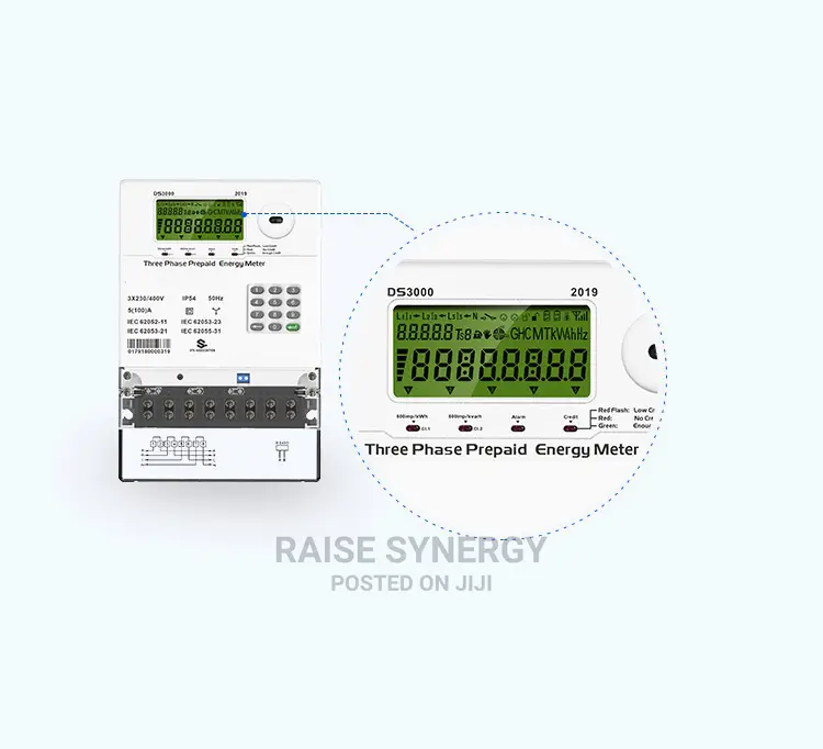 3 Phase Prepaid Check-meters + Vending Systems