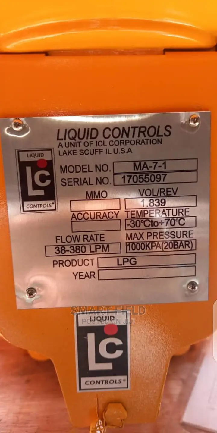 Lpg Gas Flow Meter