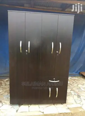 Wooden Wardrobe With for Door