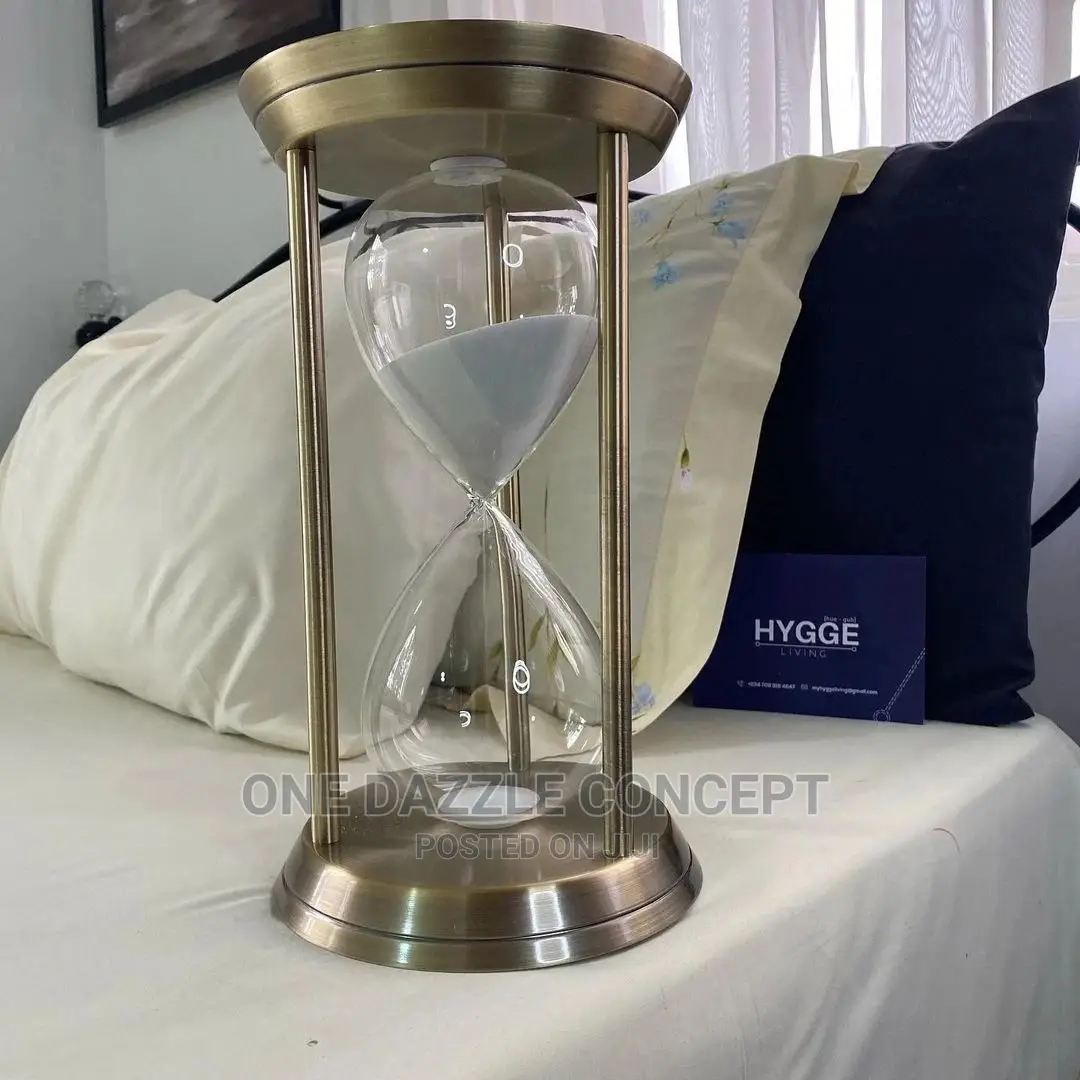 Large Bronze Hourglass