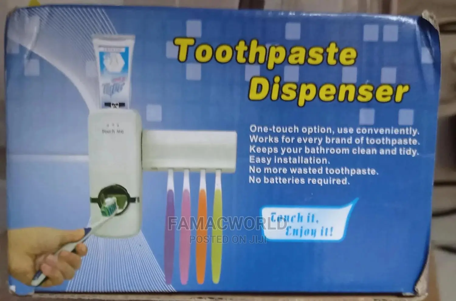 Toothbrush Holder/Dispenser