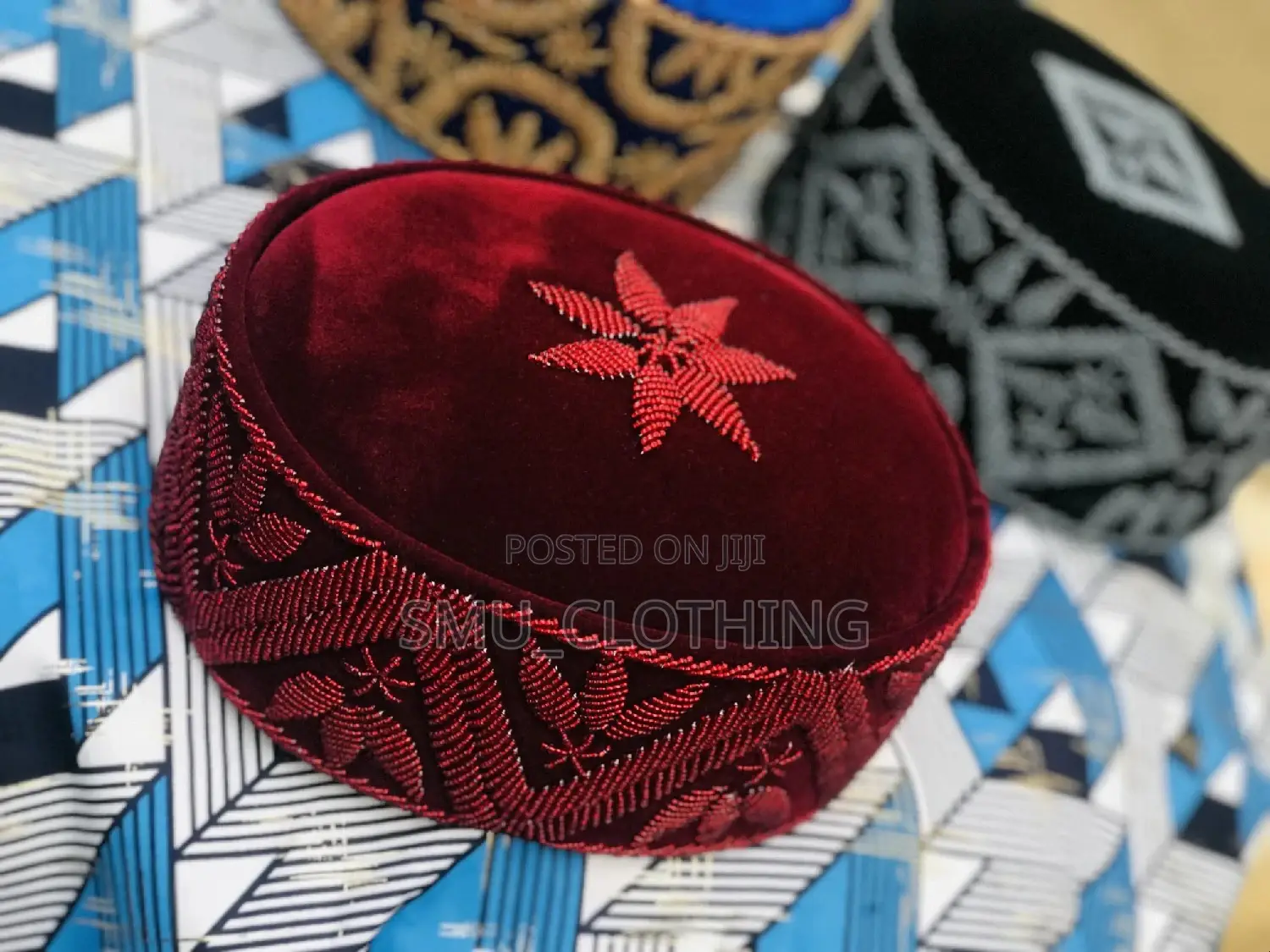 Customized Beaded Caps
