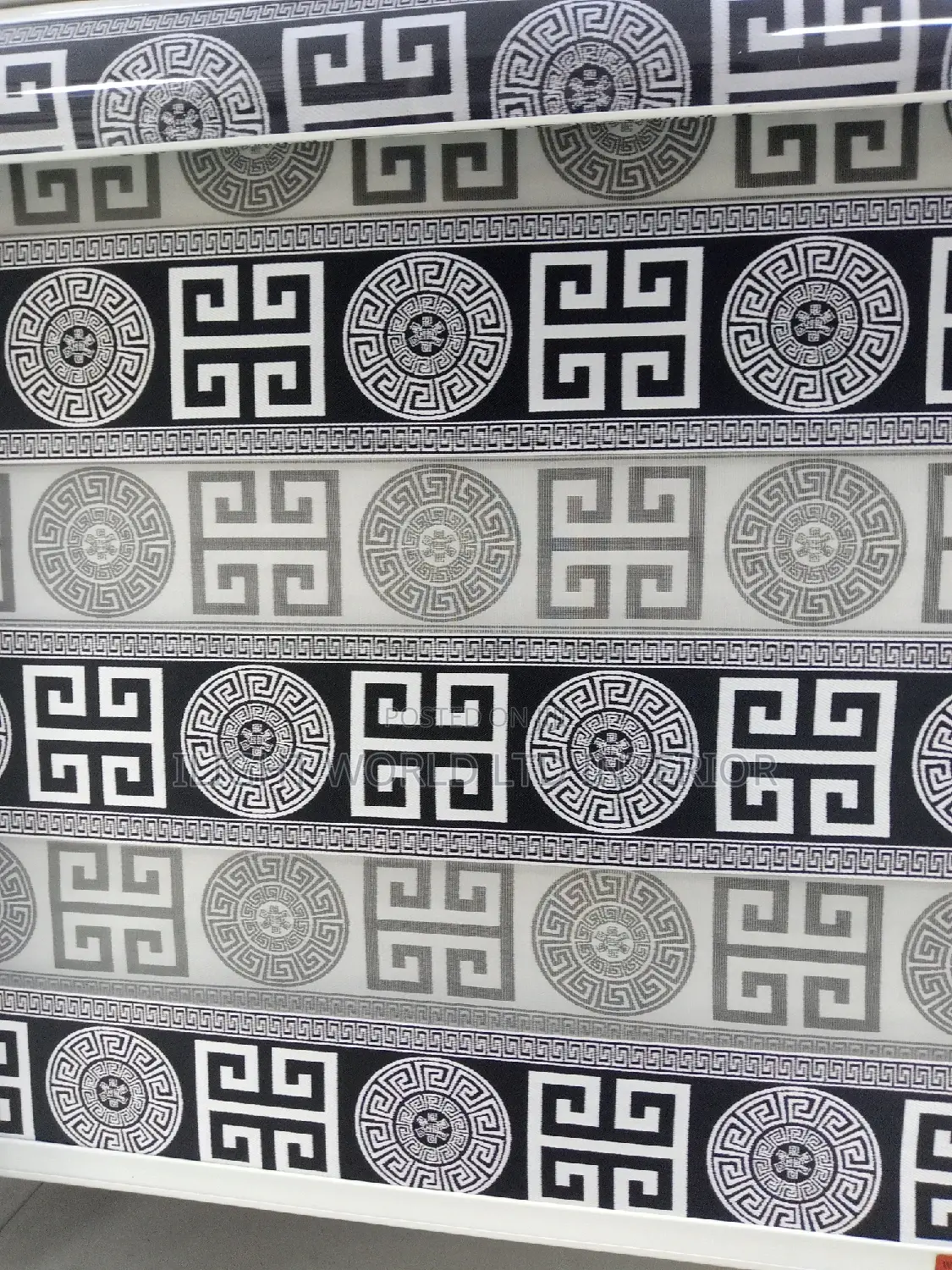 Quality Versace Design Adjustable Window Blinds.