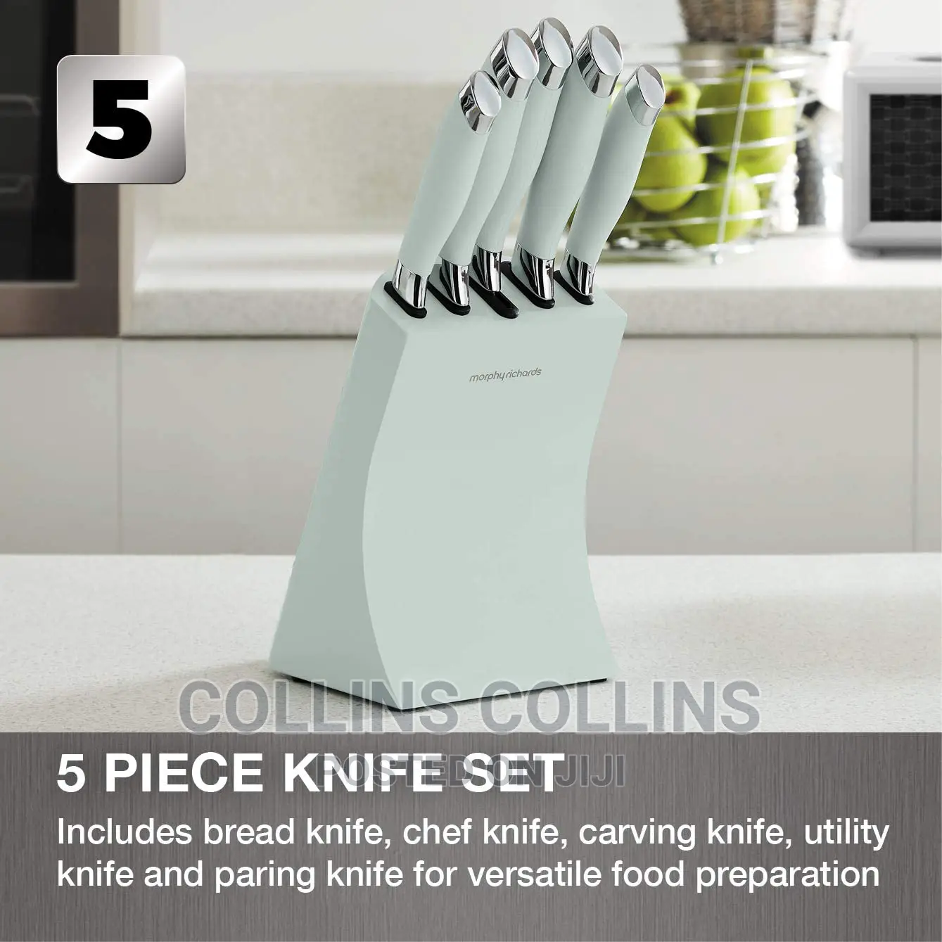 Morphy Richards 5 Piece Knife Set