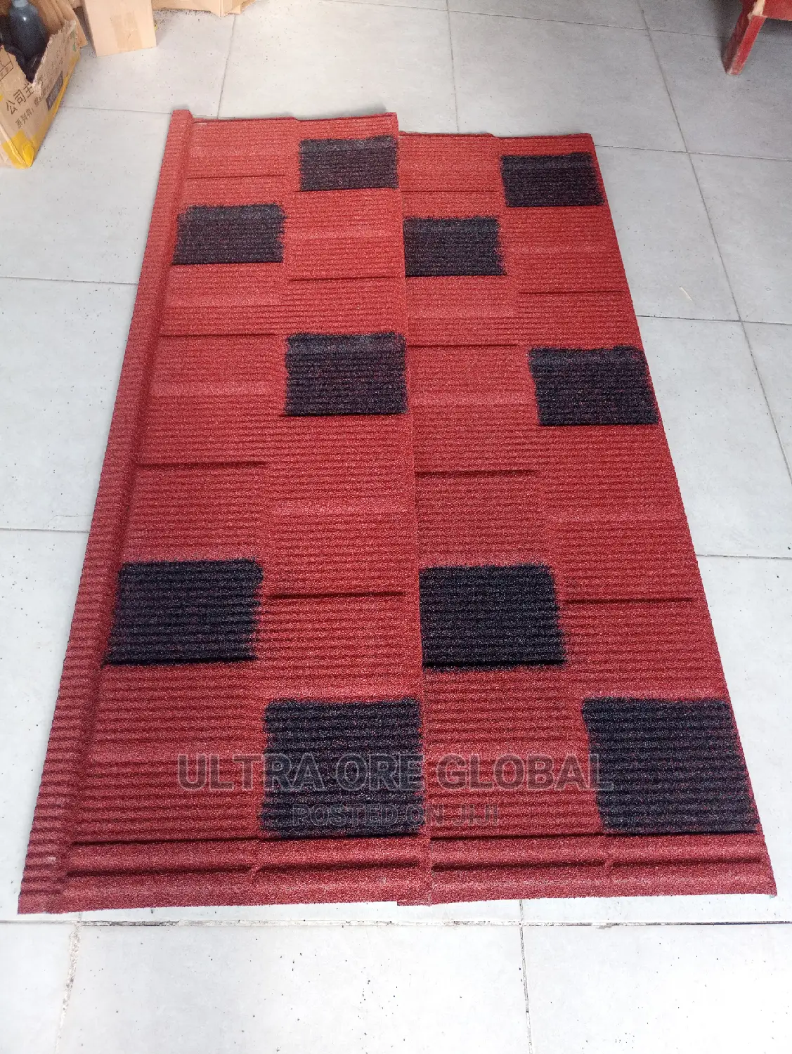Red and Black Shingle Roofing Sheet