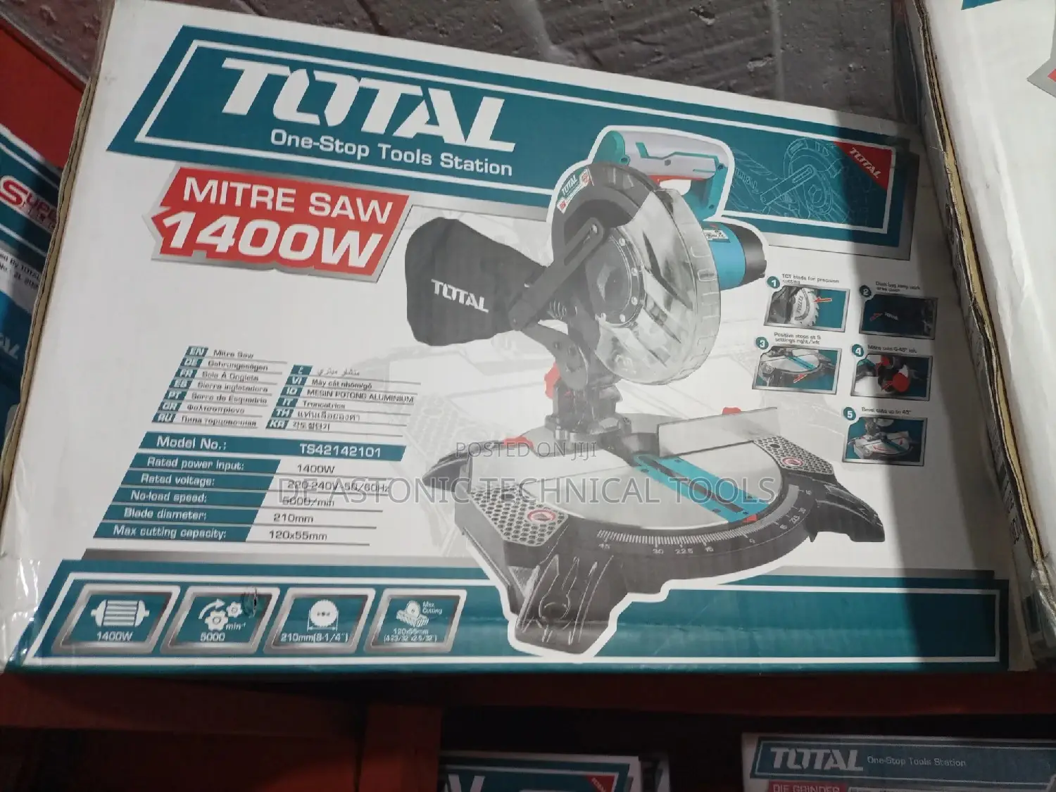 1400w Total Mitre Saw 8"