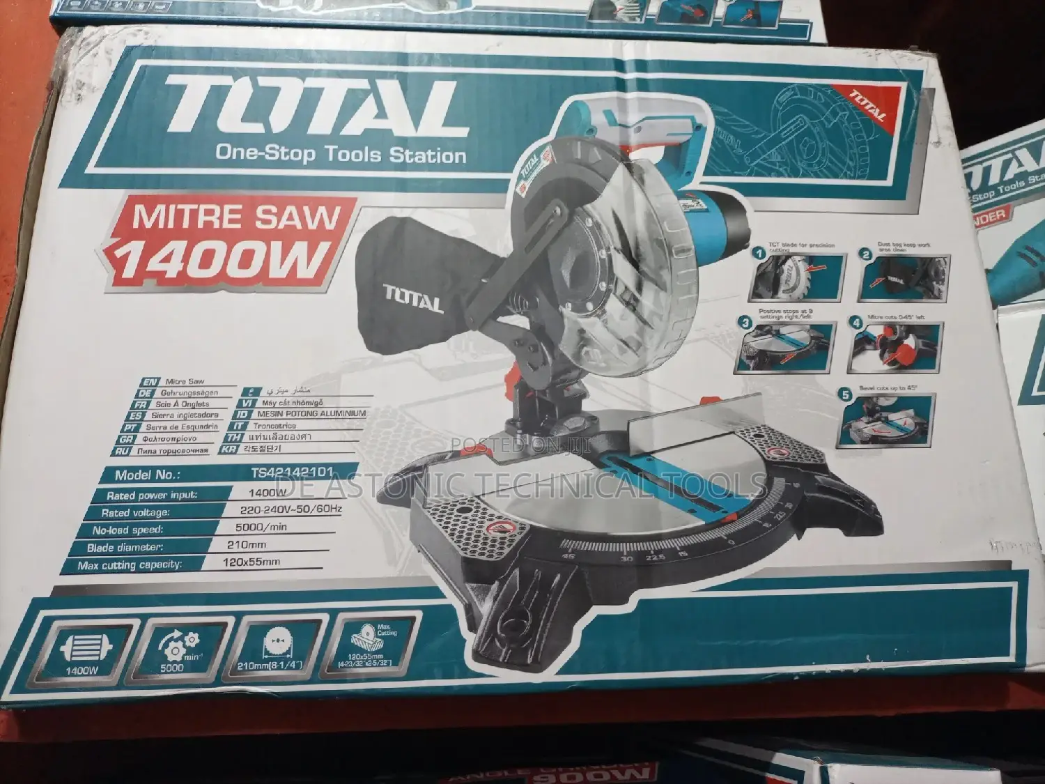 1400w Total Mitre Saw Machine 10"