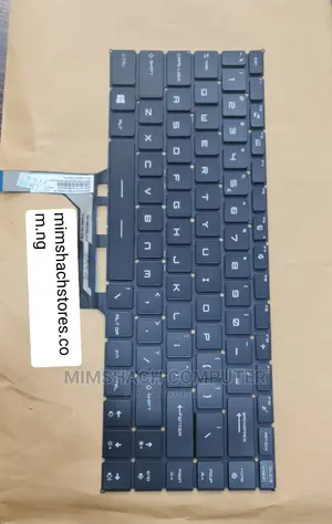 Msi Gs65 Stealth Thin 8re 8rf 9sd 9se Per-Key Rgb Keyboard