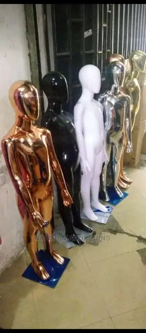 Age 5 To 10 Years Children Display Chrome Mannequins