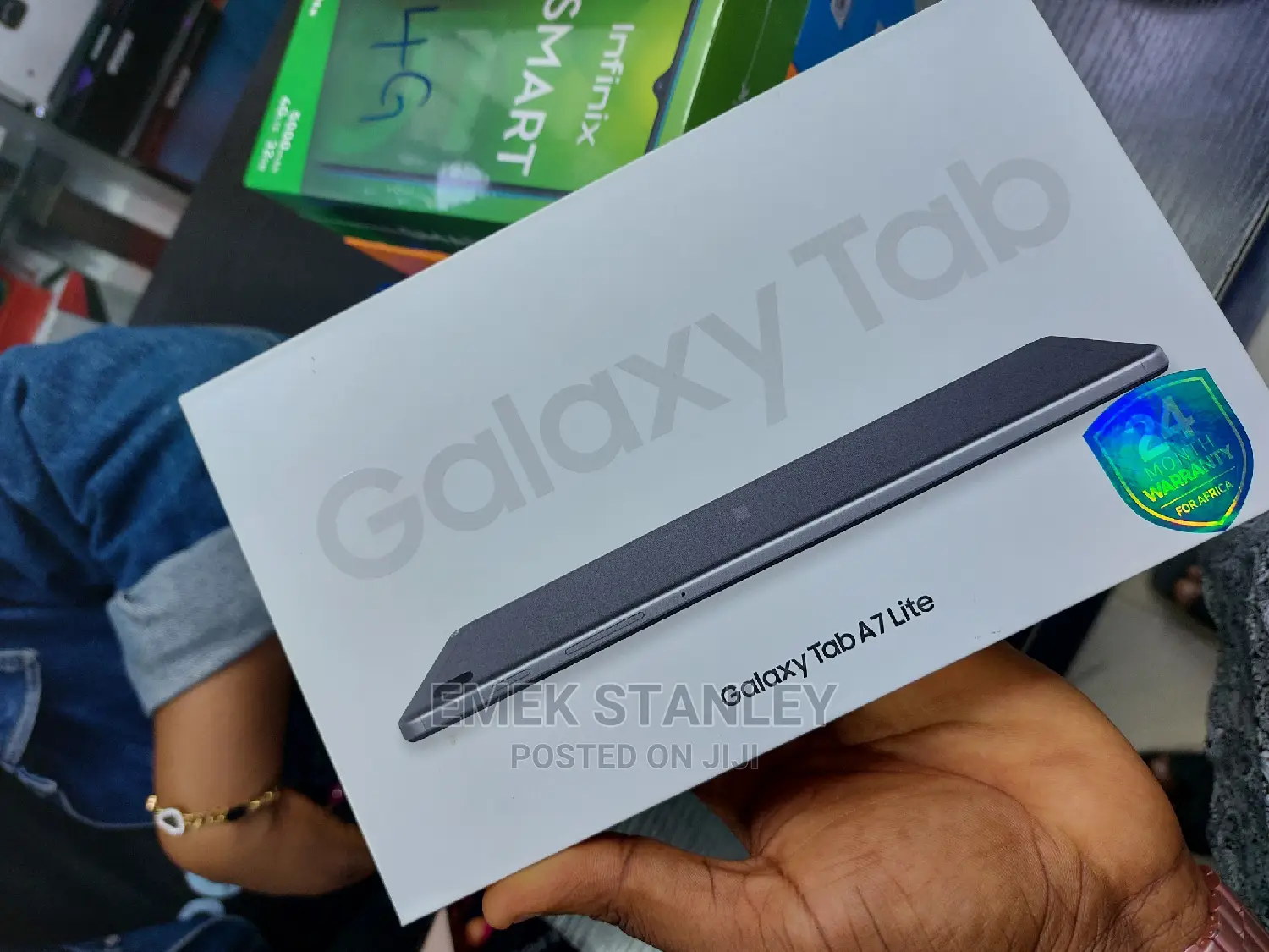 New Samsung Galaxy Tab A7 Lite 32 GB Black