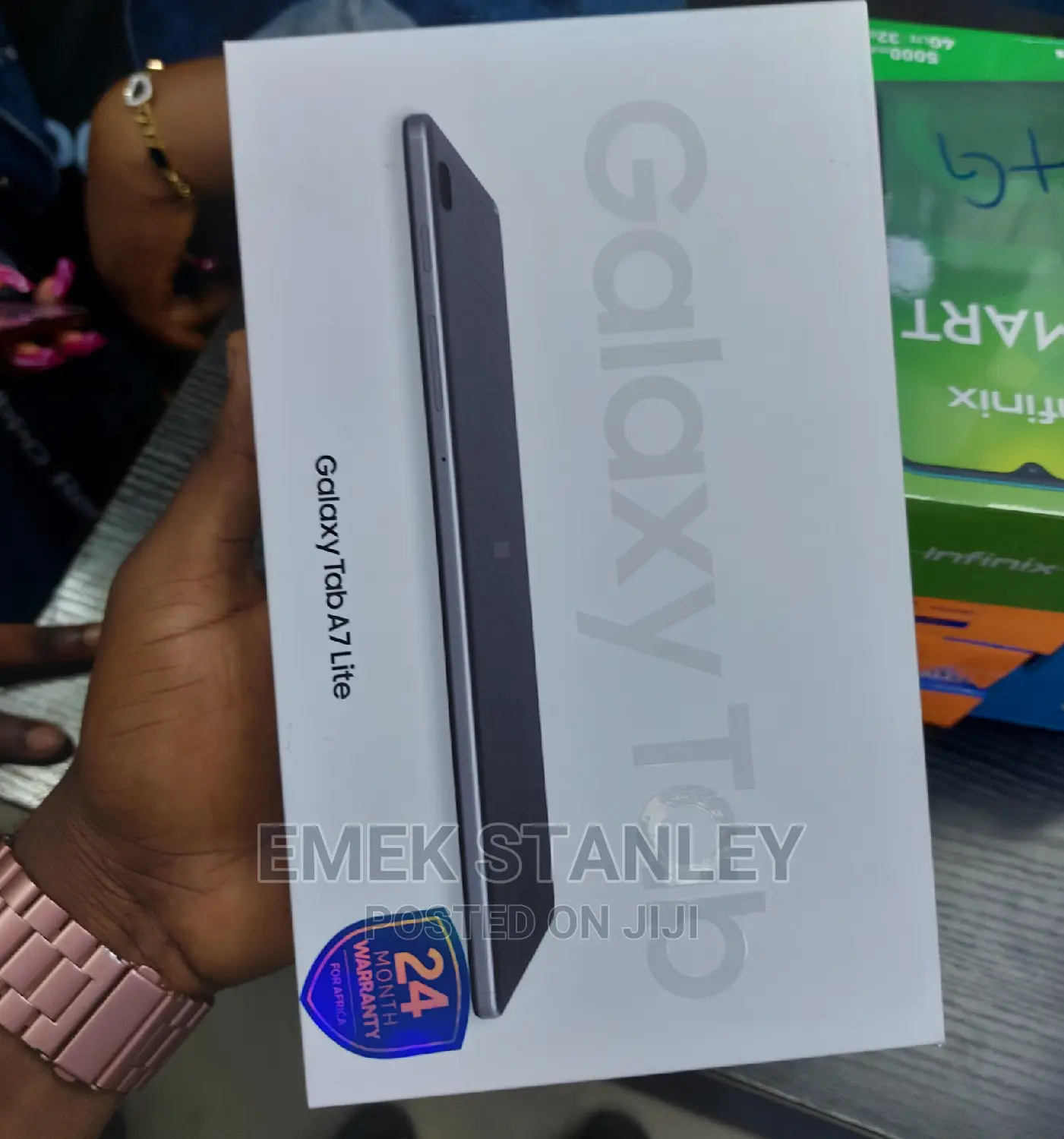 New Samsung Galaxy Tab A7 Lite 32 GB Black
