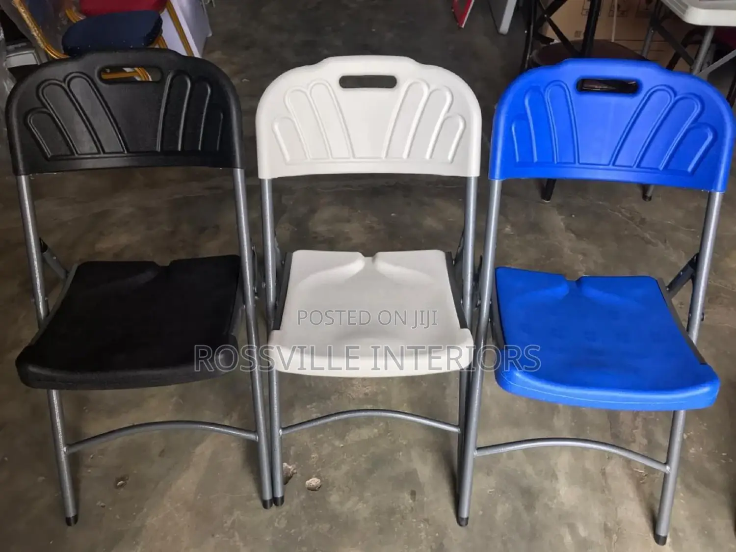 Aluminium Legs Fordable Chairs