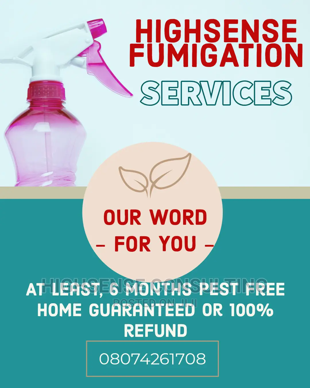 Professional Fumigation Service With Zero Deposit