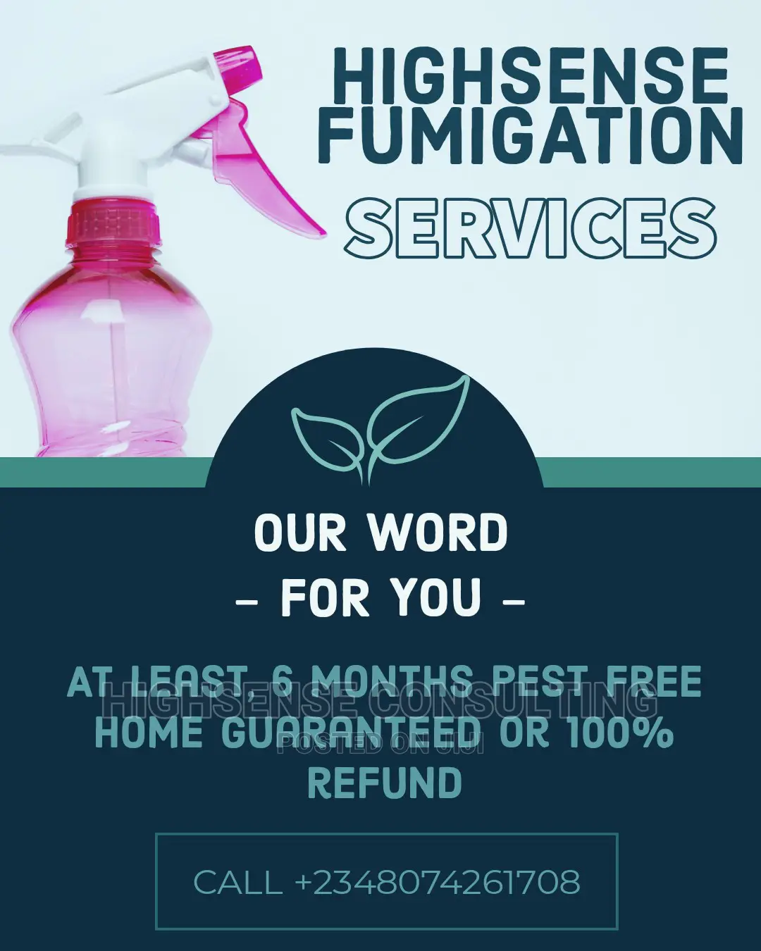 Professional Fumigation Service With Zero Deposit