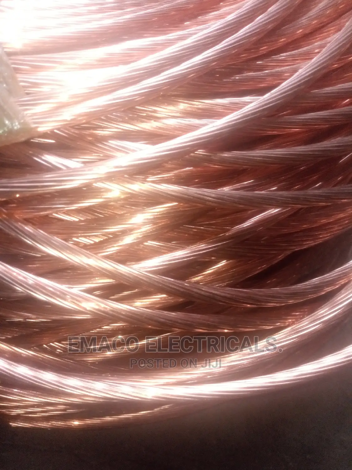 Pure Copper Earth Cables.