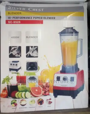 Silvercrest Commercial Blender and Grinder. 2L Jar,4500watts