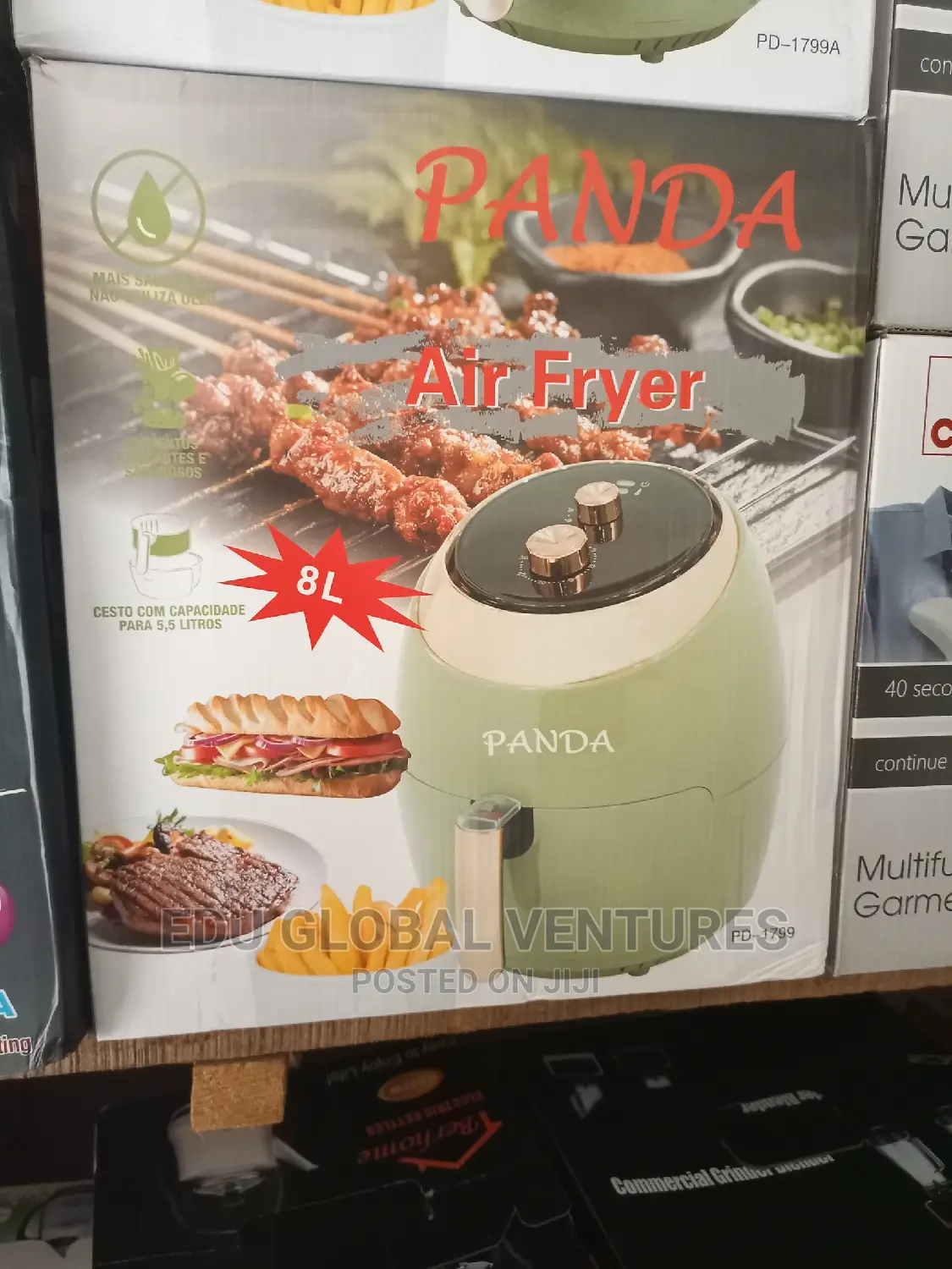 Panda 8litres Professional Airfryer.