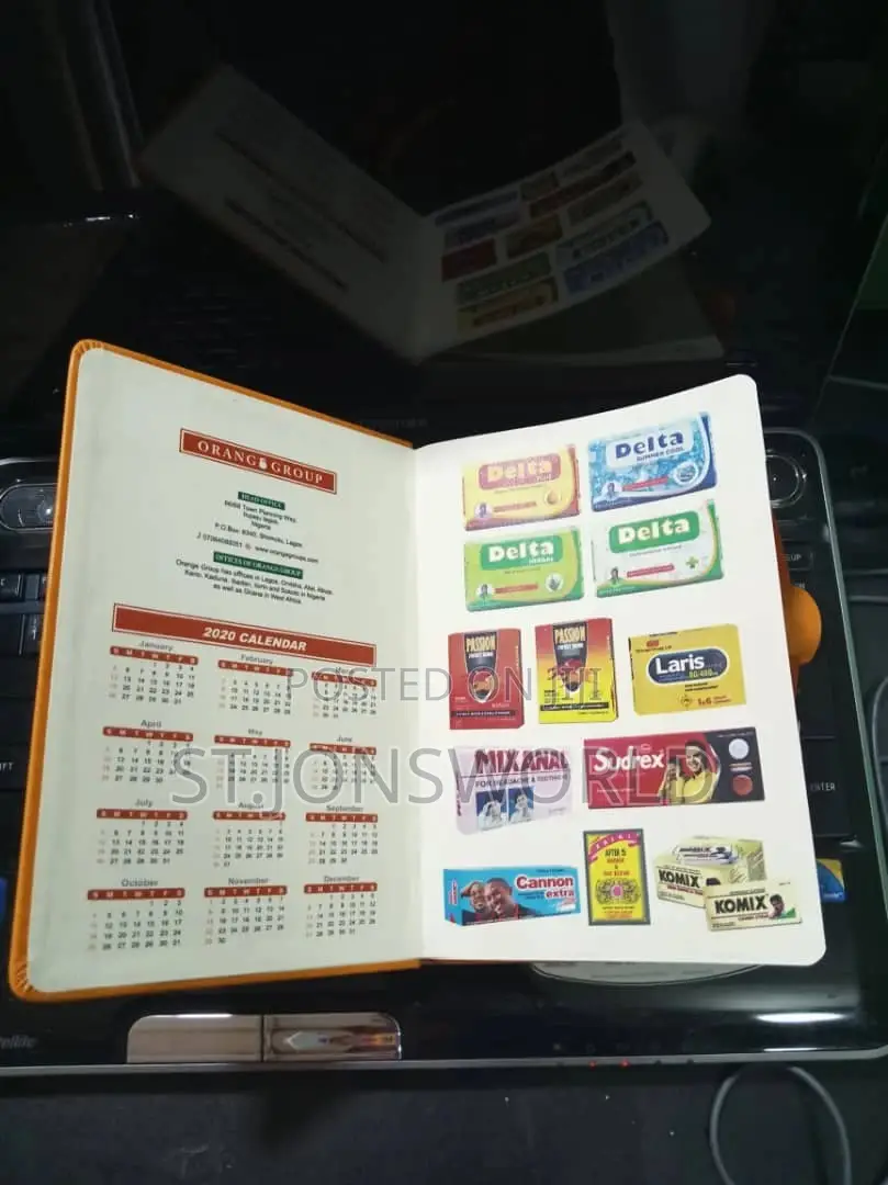 2026 Branded Diary and Note Pad
