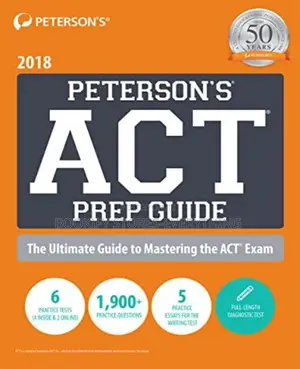 Peterson's ACT Prep Guide 2018 3rd Edition