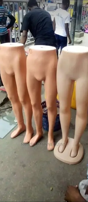 Female Male Waist Plastic Mannequins