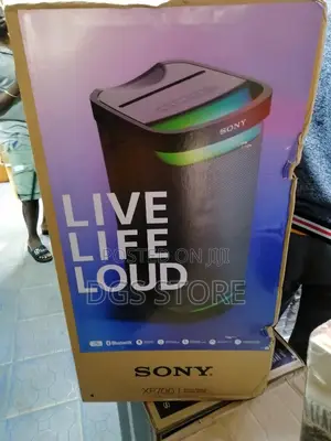 Sony Srs XP700 Live Life Loud Bluetooth Speaker