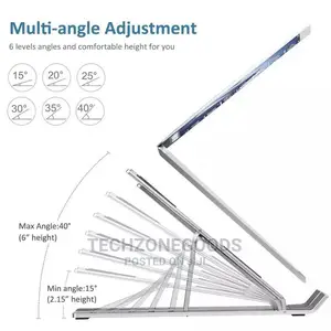 Innovative Laptop Stand (Alloy Silver)