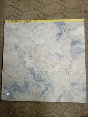 HJ8703 Gold Wave Floor Tile