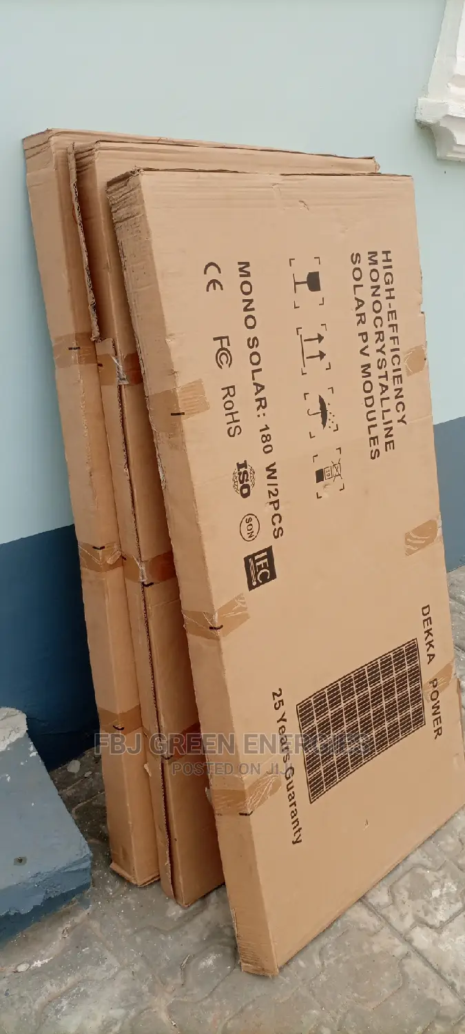 180w Monocrystalline Solar Panel