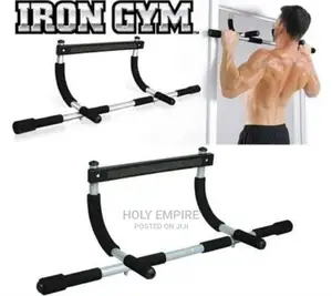 Iron Gym Pull Up Sit Up Door Bar Portable