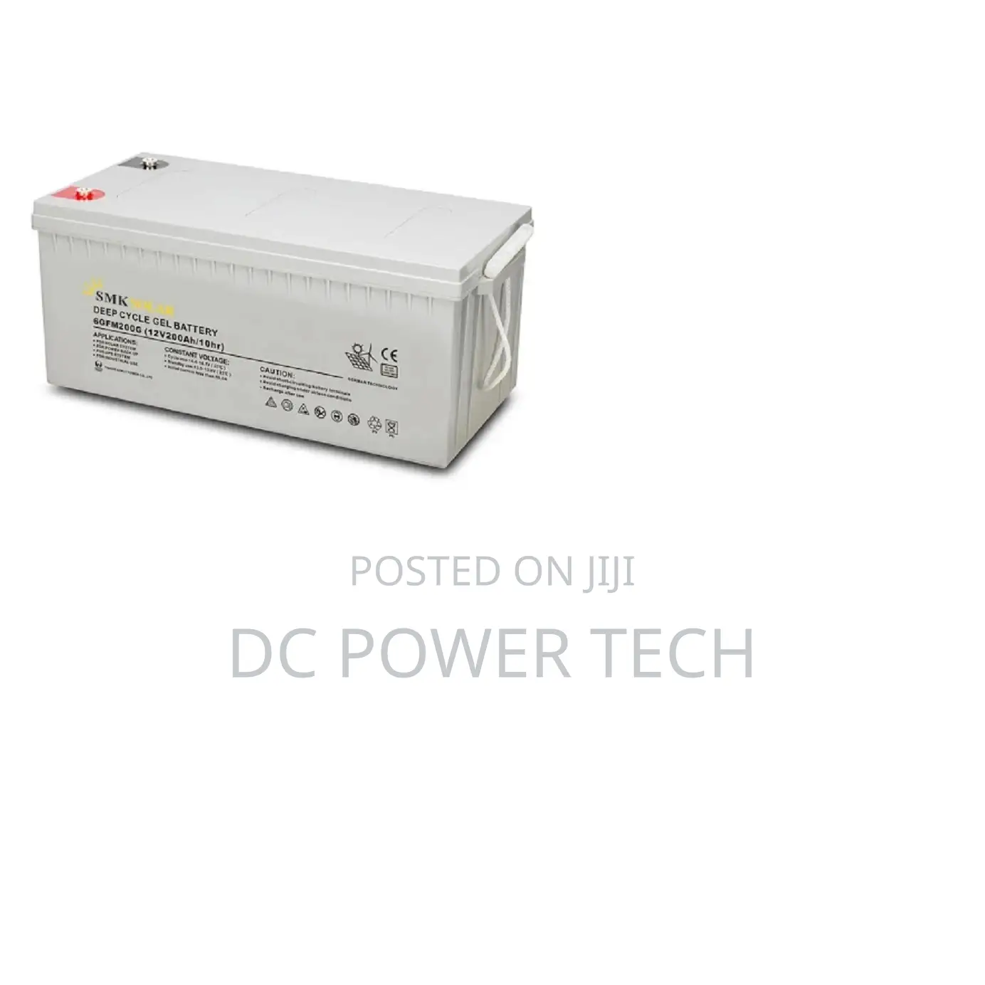 12V 100ah Smksolar Dry Cell Battery