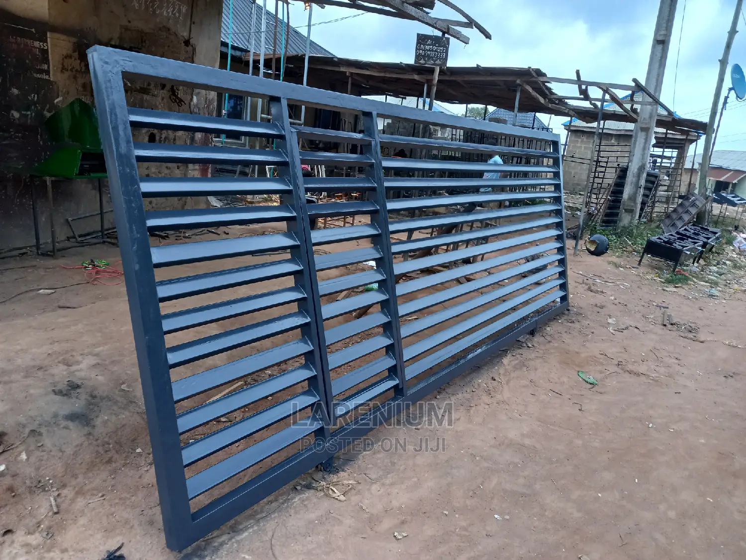 See Through Roller Gate