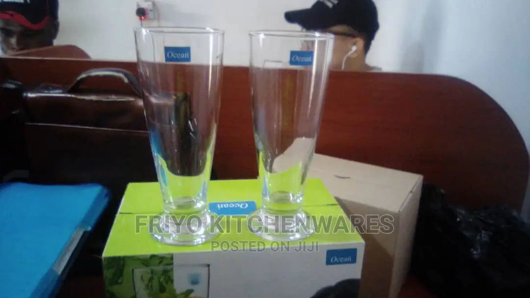 6 Pcs Glass Cups