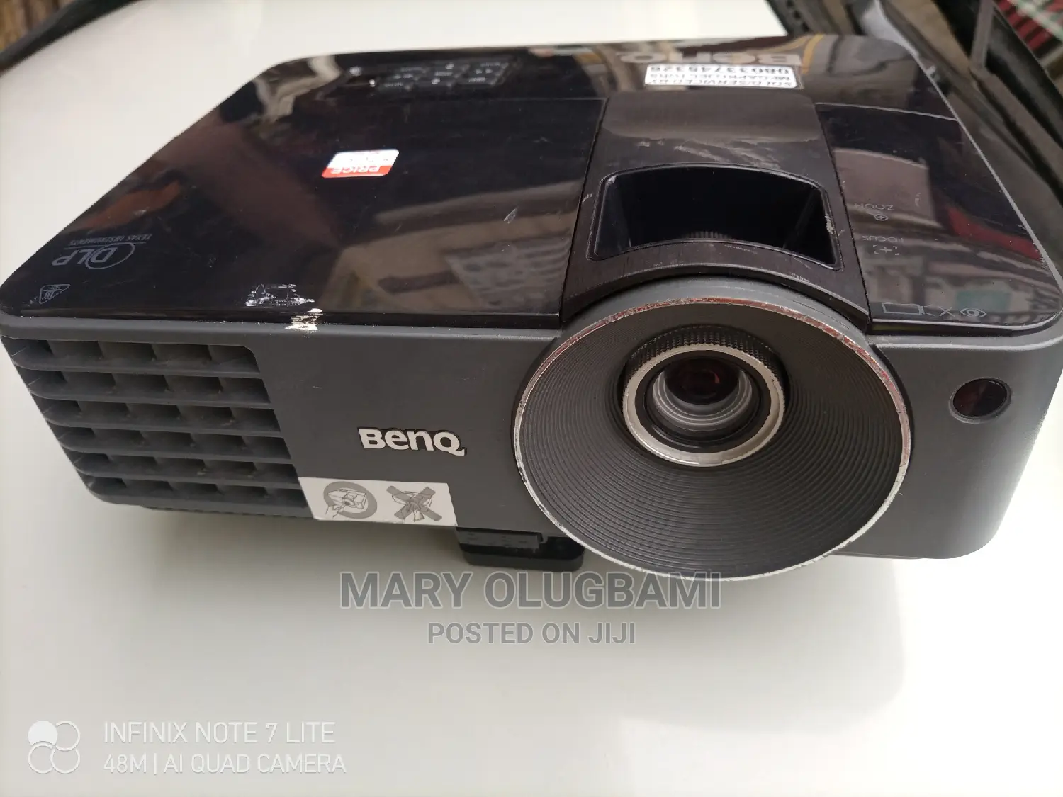 Black Benq Projector for Presentation
