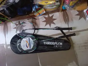 1pair 3 Fish Badminton Racket