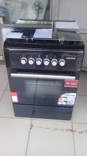 Bruhm Standing Gas Cooker 3 Gas 1 Electric