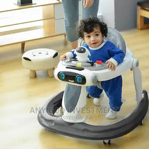 Baby Walker With Pusher and Music