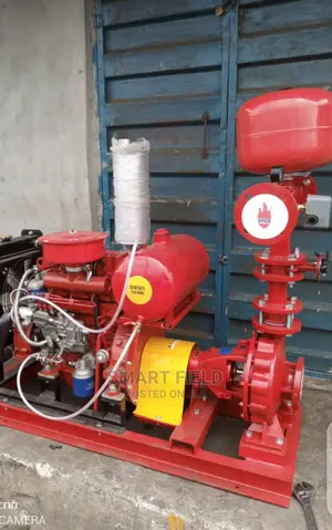Single Cylinder Fire Hydrant Pump Coupled With Diesel Engine
