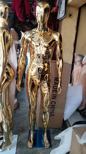 Newly Imported Gold Shade Chrome Display Mannequin