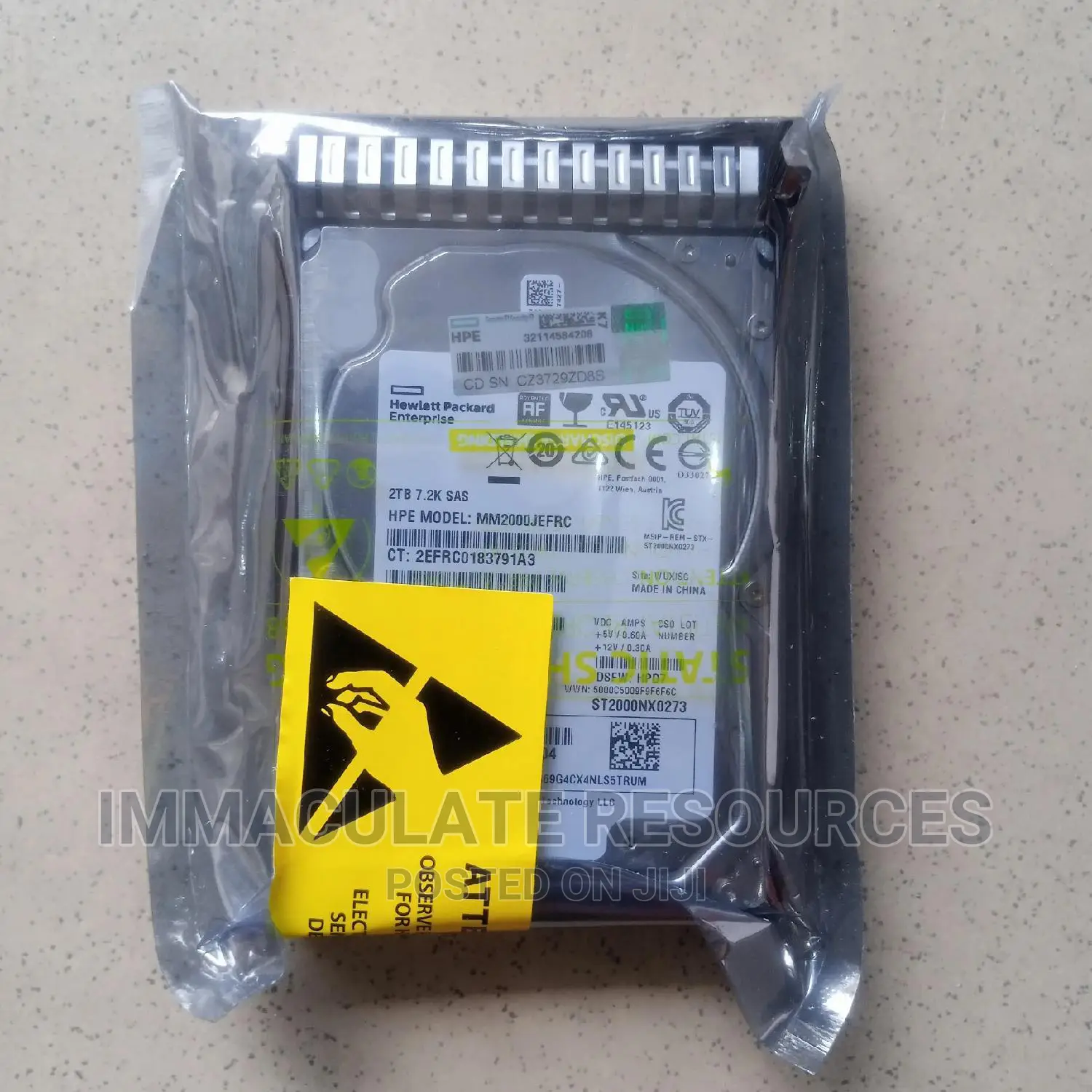 2tb HP Sas Hard Drive for Server