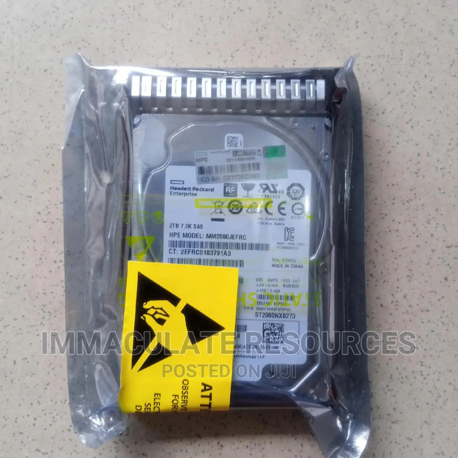 2tb HP Sas Hard Drive for Server