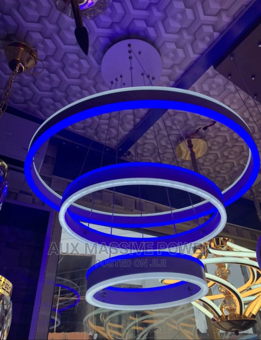 3 Colour LED Chandelier