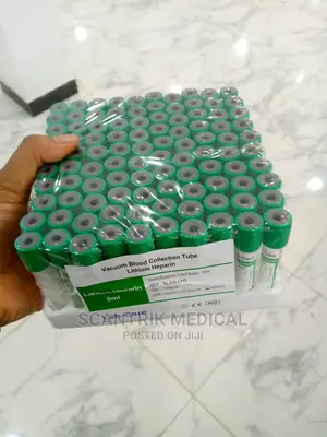 Green Blood Collection Tubes Heparin