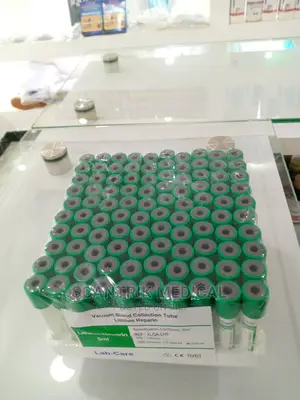 Multisample Lithium Heparinized Capillary Tubes